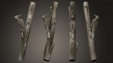 3D model woodpecker (STL)